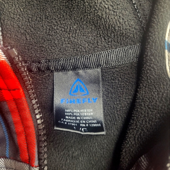 Men’s Large Firefly Striped Hoodie – Soft, Comfortable Fabric 100% Polyester A88 - Picture 3 of 9